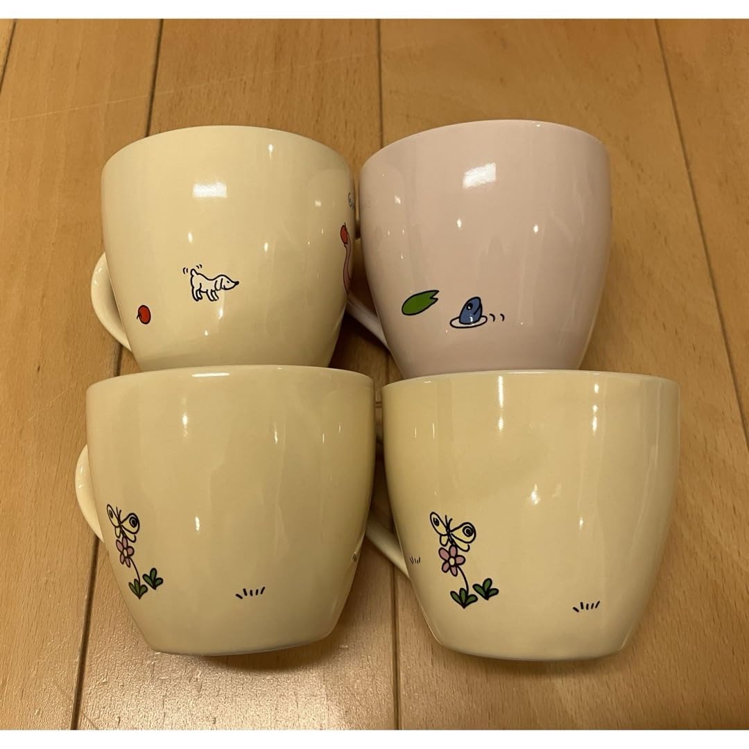 バーバパパ・DUNKIN'DONUTSダンキンドーナツ★皿セット８＋８枚 バーバパパ・DUNKIN'DONUTSダンキンドーナツ☆皿セット8＋8枚